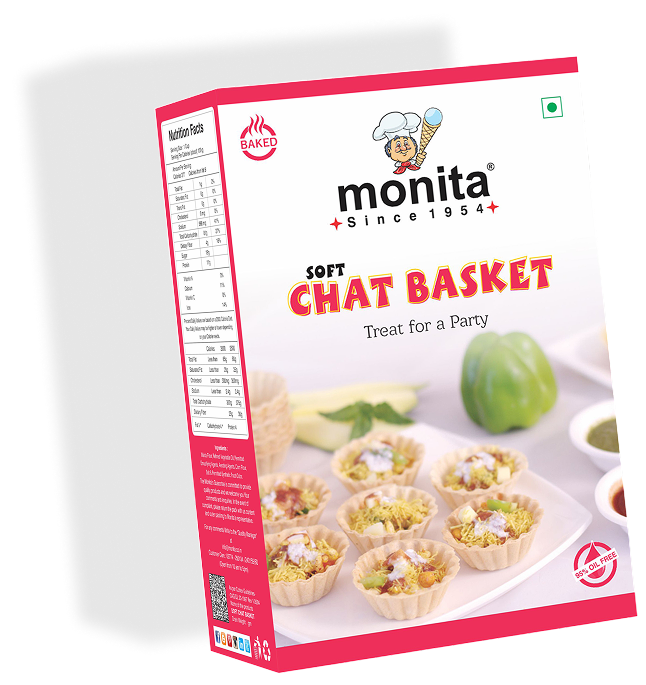 Soft Chaat Baskets pack